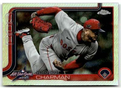 2025 Topps Chrome MLB No. ASGC-50 Aroldis Chapman Refractor All-Star Game