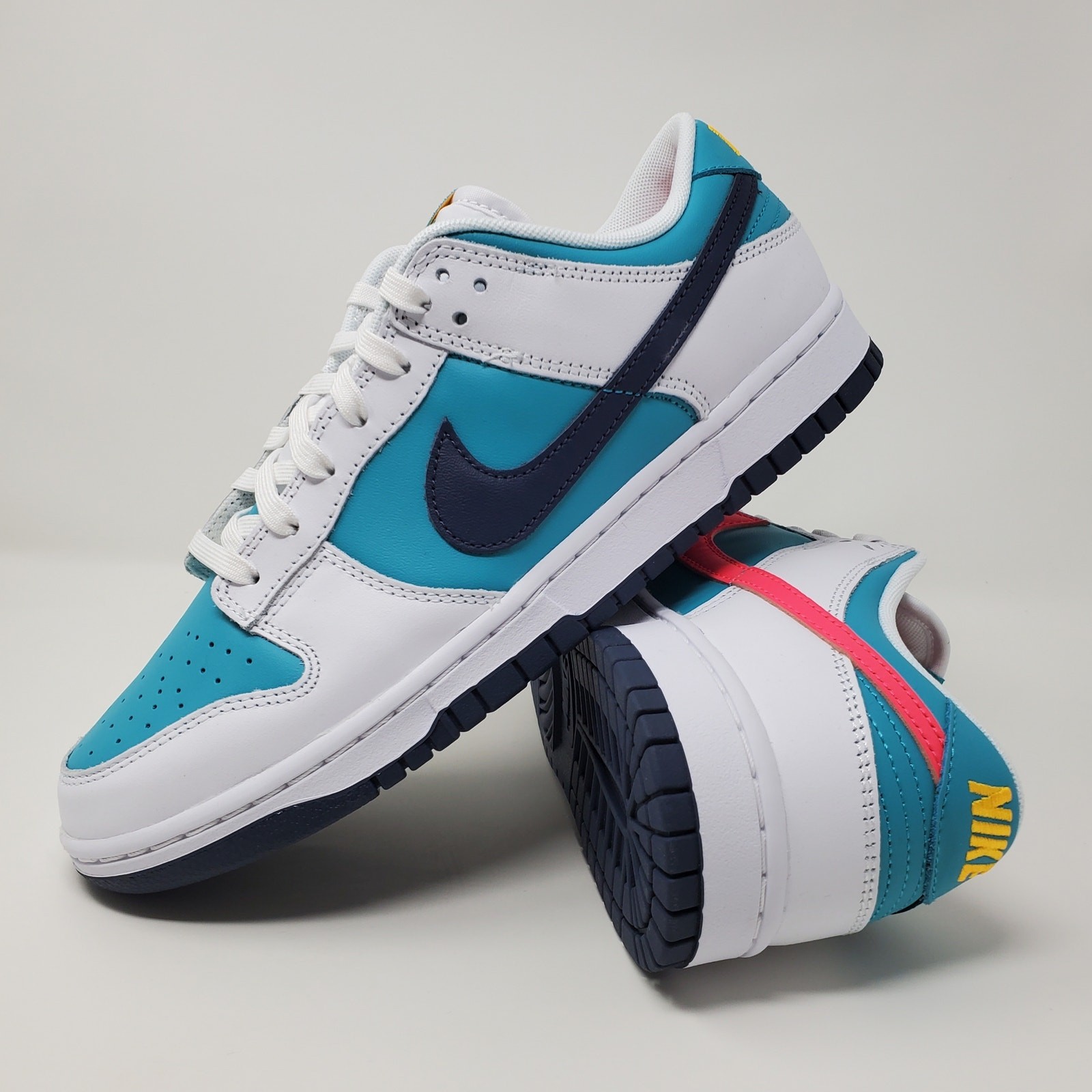 Nike Dunk Low Retro Dusty Cactus Thunder Blue White HF4850-345 Men's Size 9