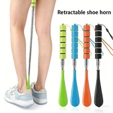 Shoe Horn Extra Long Handle Stainless Steel 28" Handled Metal Shoehorn Horns