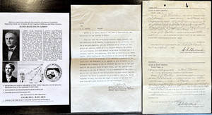 SENATOR MAYOR FAYETTEVILLE WV ALOIS ABBOT FORGERY WARRANT DOCUMENT SIGNED 1919