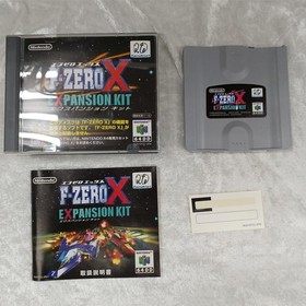 NINTENDO F-Zero X Expansion Kit 64DD Disk Drive Software Japan Import Rare