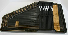 Vintage 1961 Oscar Schmidt Autoharp w/ Original Case  2 Instruction Books