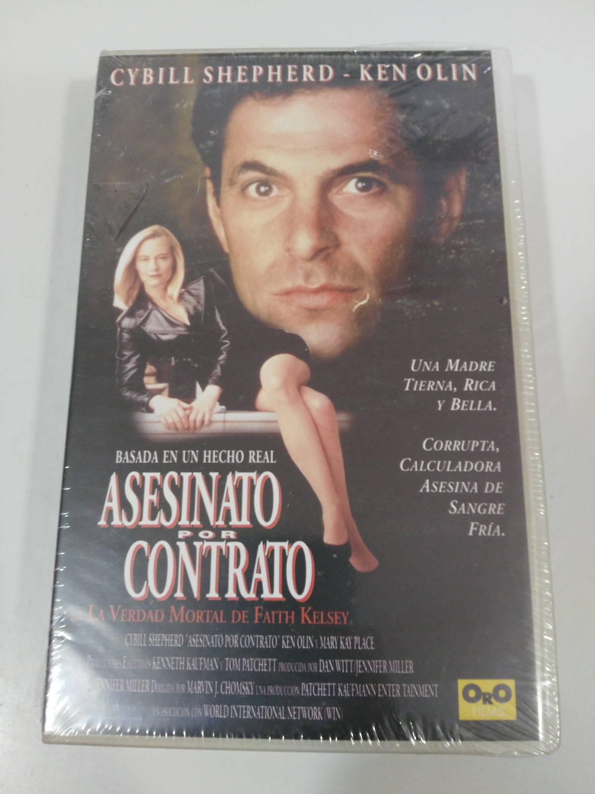 Asesinato Por Contrato Cybill Shepherd Ken Olin - Vhs Español Nuevo Precintado