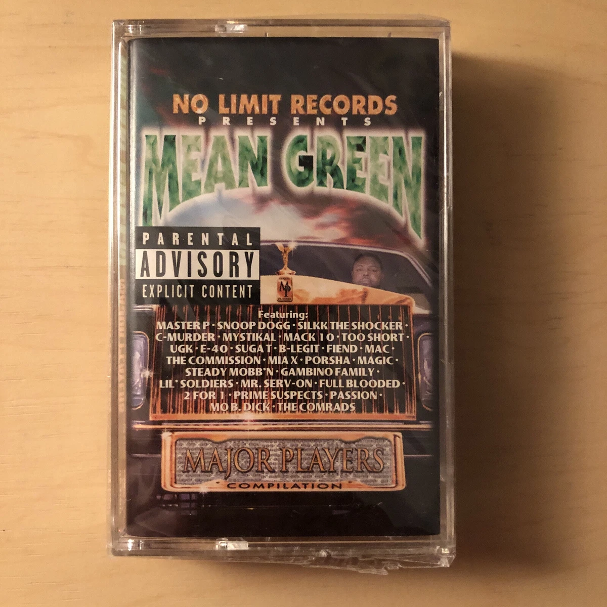 SEALED Mean Green Major Players Compilation Cassette Tape