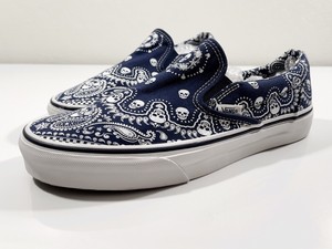 bandana vans slip on