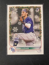 2022 Topps Holiday Josh Lowe RC #HW56 Rays