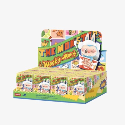 POPMART WACKY MART SERIES コンビニ LABUBU未開封 Pop Mart Labubu THE MONSTERS Wacky Mart Series Figures