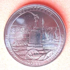 2011-D America the Beautiful Quarters Gettysburg — photo from another recent sale