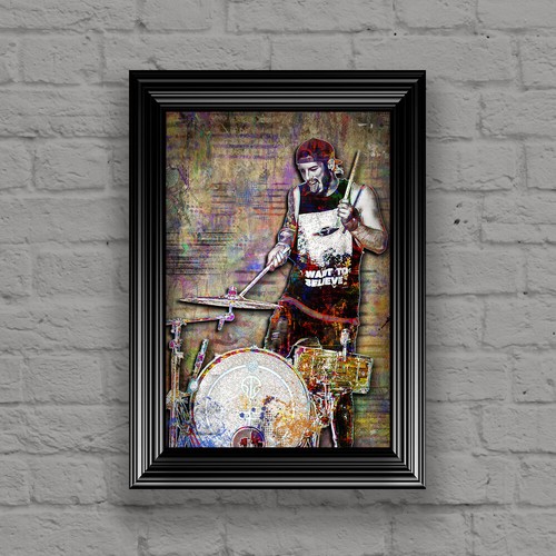 Josh Dun 21 Pilots Poster, 21 Pilots Drummer Josh Dun Tribute Free Shipping US - Picture 6 of 9