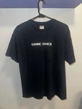 Vintage Game Over Size M Surf / Skate Tshirt Gildan Tag