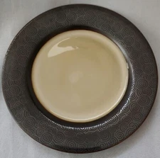 SET OF 4 GIBSON ELITE AZTECA SALAD PLATES 7 3/4"