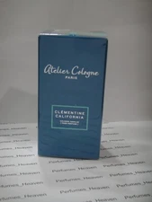 ATELIER COLOGNE CLEMENTINE CALIFORNIA EDP PURE PARFUM SPRAY 1oz  SEALED  + CASE