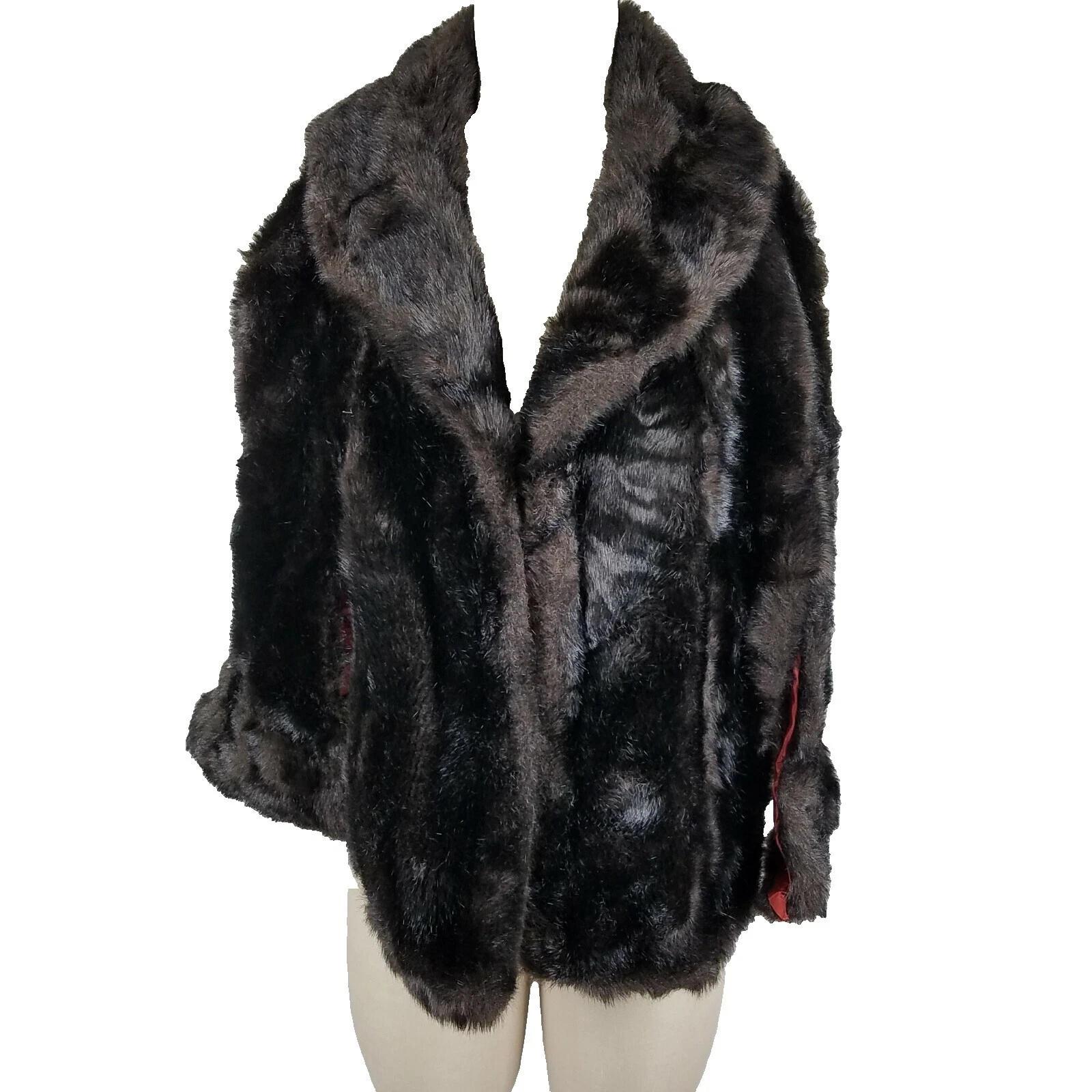 Art Deco Piel Sintética Bufandas y estolas Vintage