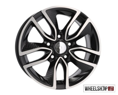 Five Spoke R15 5x100 Alloy Wheels 4x 15 inch 6.5J Felgen Volkswagen Polo Ibiza
