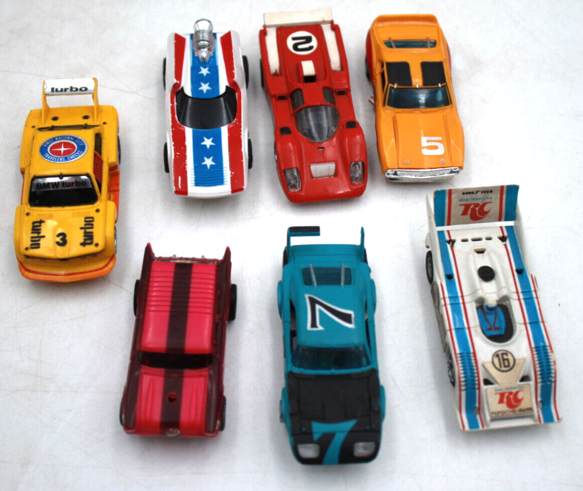 Snot Car Collection 10pc+ 1970 Aurora AFX Non Mag HO Slot Car Collection Parts Lot | eBay