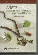 NEW! Metalwork: Making Bezels for Stones and Found Objects (DVD) FREE SHIPPING!