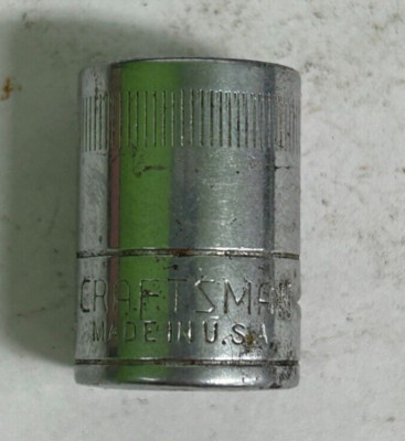 Craftsman V-43509 11mm 6pt 1/4'' Drive Shallow Socket