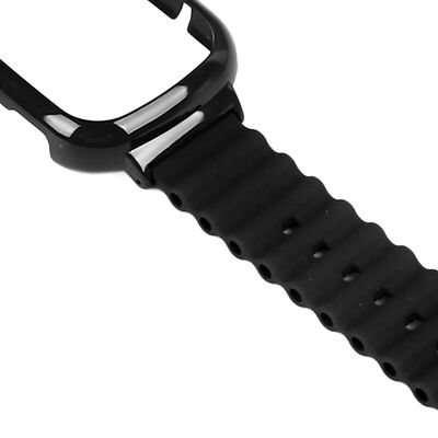 Adjustable Sport Silicone Watch Band With Case For Honor 4
