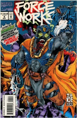 Force Works #4 1994 Marvel Comics VF- Comic Book Direct Edition