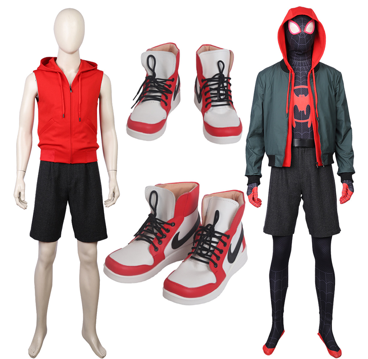 spider man miles shoes