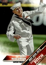 2016 Topps Update #FP-8 Burke Waldron First Pitch