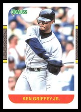 2021 Donruss Ken Griffey Jr. #235a 1987 Retro   Seattle Mariners 2G