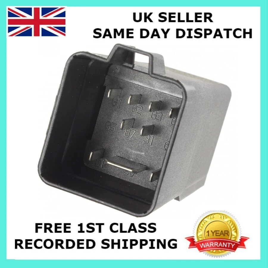 RELÉ DE UNIDAD DE CONTROL DE ENCHUFE GLOW PARA JEEP WRANGLER 3 LIBERTY 2.8 CRD 2007-ON Foto 4 de 4