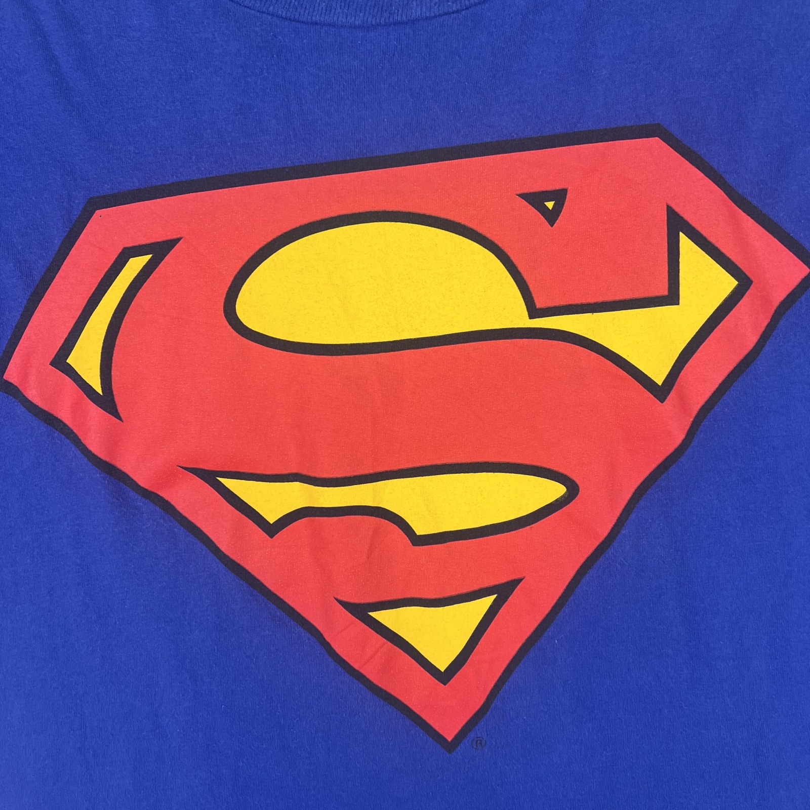 Vintage 90's Changes Superman DC Comics Single Stitch Blue T-Shirt image 3