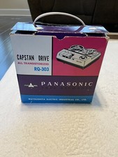 Panasonic Rq-303 Reel-to-reel Tape Recorder, Microphone Capstan Drive Box Manual