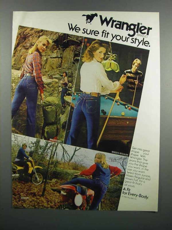 1983 Wrangler Jeans Ad - Misses Full, Regular & Juniors | eBay