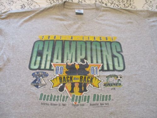 ROCHESTER RAGING RHINOS 2001 A-LEAGUE CHAMPIONS BA