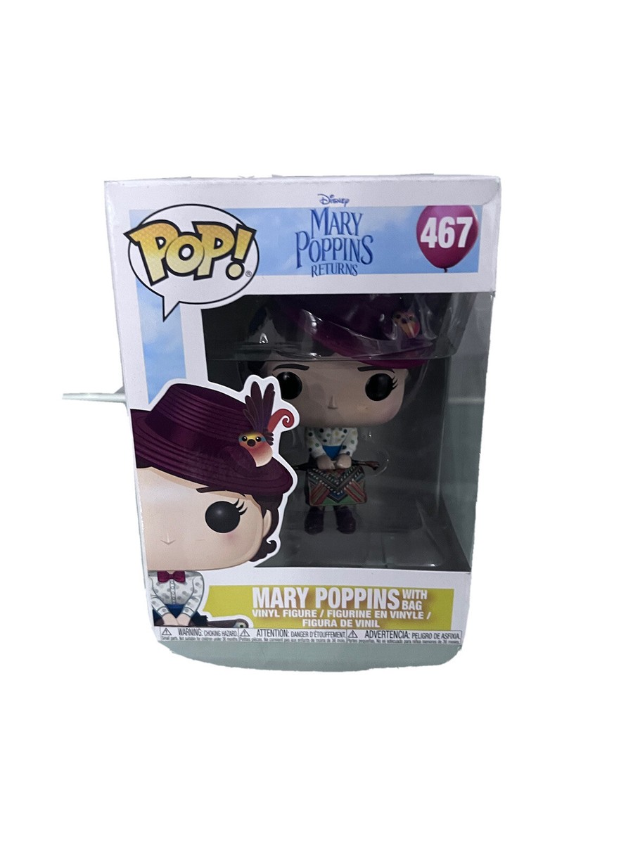 Funko Pop! #467 Disney Mary Poppins with Bag Vinyl Action Figure