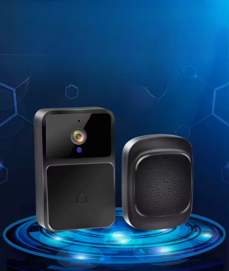 Smart WiFi Video Doorbell Wireless Door Bell Phone Ring Intercom Security  Camera - Main Image