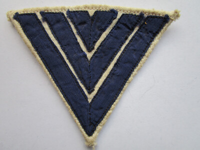 Kriegsmarine,Ärmelwinkel für die Uniform f.e. Hauptgefreiten 2.WK