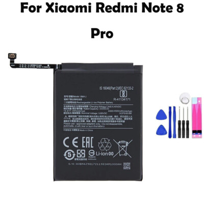 For Xiaomi Redmi Note 8 Pro Battery BM4J Replacement Tools