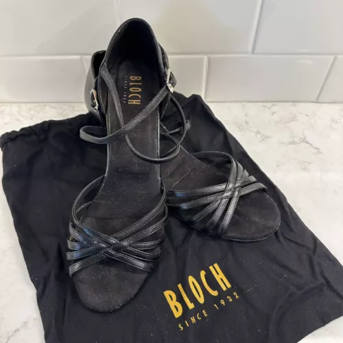 BLOCH Annabella Women’s Ballroom Dancing Practice Shoes Black S0806 Size 9 1/2 B