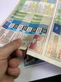 Final Fantasy (NES, 1990) - Dungeon Map Only - Insert