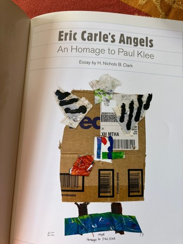 Eric Carle’s Angels An Homage To Paul Klee NEW