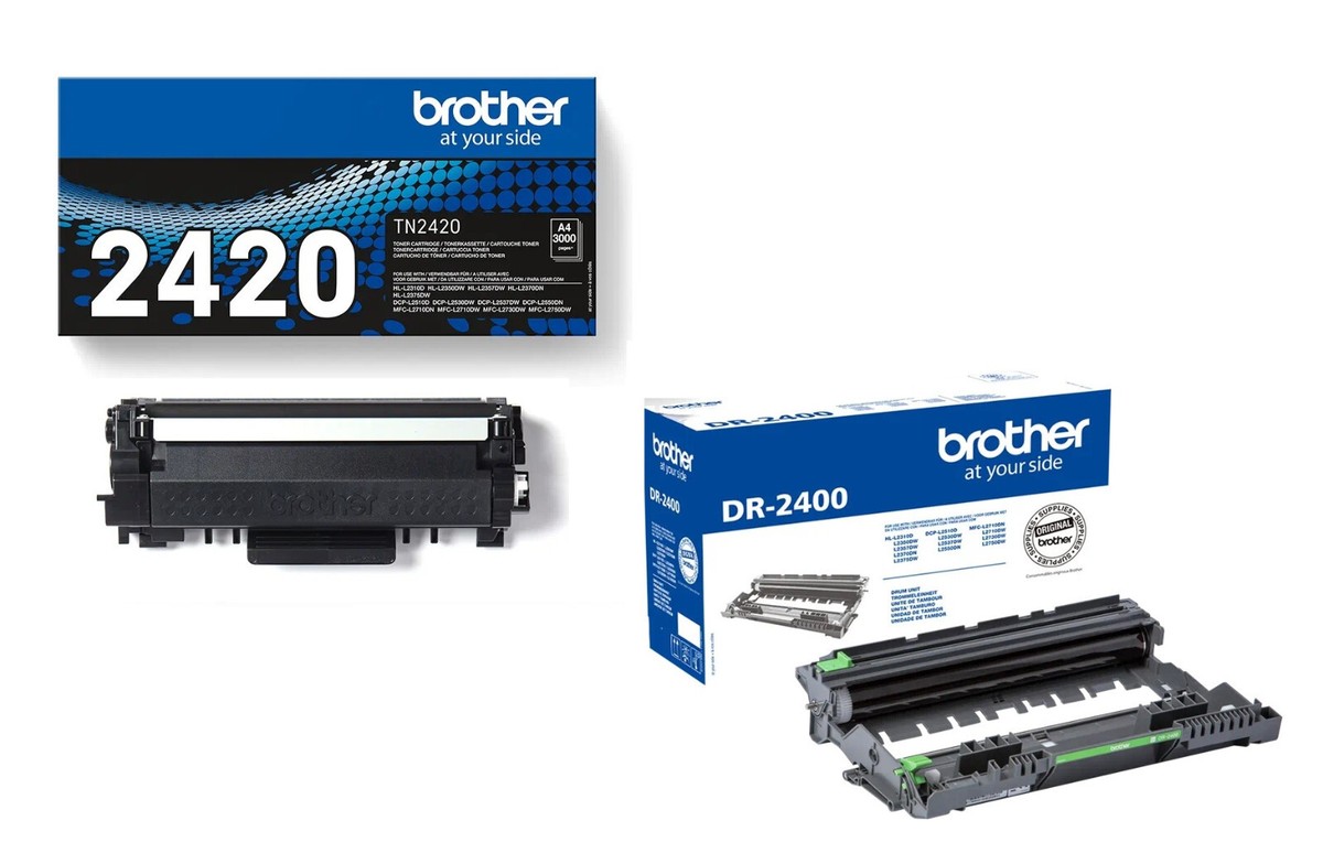 Toner Compatibile Brother TN-2420 Alta Resa (3000 Pagine) – Sostituto Per TN-2410, Per Stampanti MFC-L2710DW, HL-L2375DW, DCP-L2530DW E Modelli Compatibili