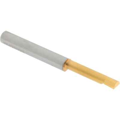 Accupro Carbide Boring Bar: 0.2'' Min Bore Dia 1'' Max Bore Depth, 1/4 Shank