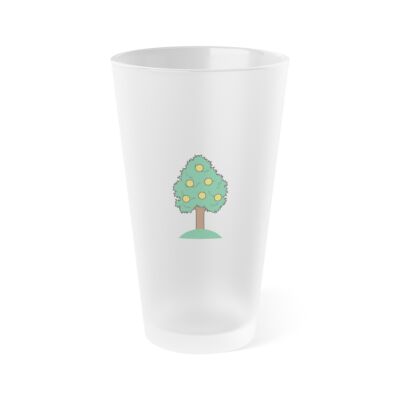 Flag of Lija 1993 to 2000 Malta - Frosted Pint Glass 16oz