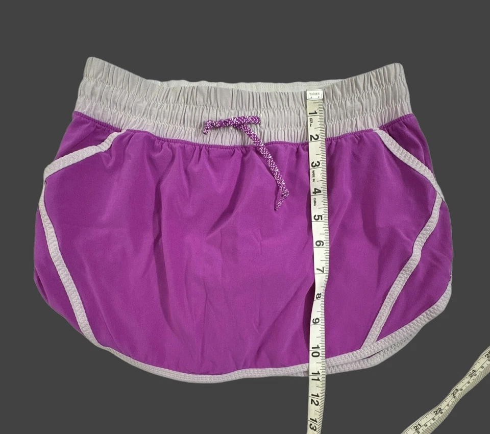 Ivivva Lululemon Girls Sz 12 Cool on the Court Tennis Skort Skirt Purple Pink - Image 3 of 4