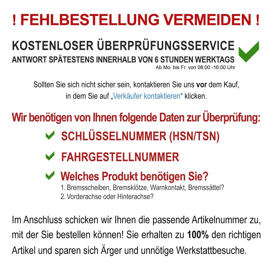 Brake discs brake pads 256 mm vented front for VW Polo 9N 9A4 van 6R - Image 3 of 3