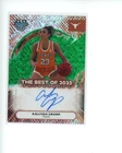 2025-26 Bowman Best U Green Diamond Refractor Autograph Alliyah Crump #d 44/99