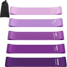 Elastique Musculation, Bande Elastique Musculation (Lot de 5)