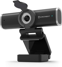 1080P Webcam avec Microphone pour bureau, Caméra d'ordinateur Web Cam
