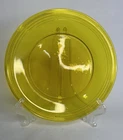 HTF! ANTIQUE Steuben/Carder Glass “Bristol Yellow” Plate 8.75”