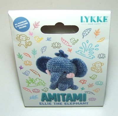 LYKKE Amitami ELLIE THE ELEPHANT Amigurumi Complete Crochet Kit