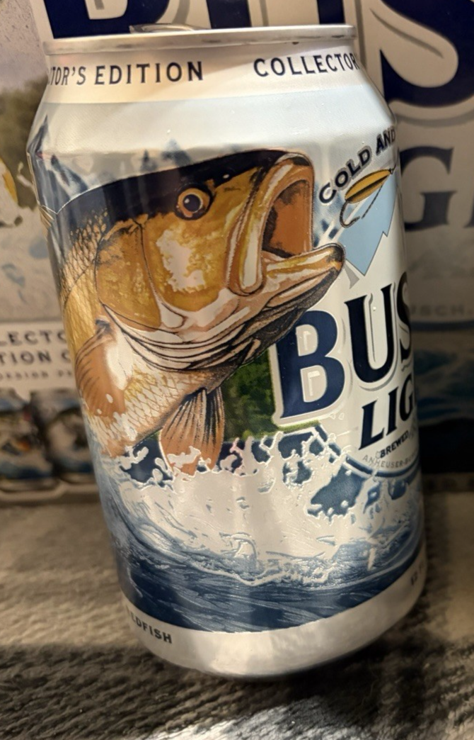 2026 Busch Light Limited Collectors Edition Redfish Beer Can Empty