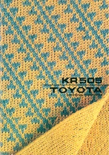 Toyota KR505  Rib Knitting Machine Instruction Manual 1980s Simulknit Hints Care